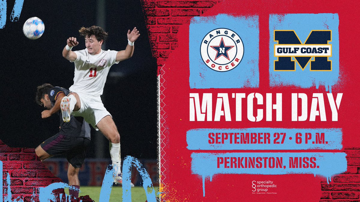 Northwest_MSOC's tweet photo. Conference clash on the coast! ⚽️ 

🆚 #5 Mississippi Gulf Coast
🕓 6 P.M.
🏟️ Bary Thrash Field
📍 Perkinston, Miss.
📺 https://t.co/XIQb0gdSRm
🎟️ https://t.co/DjoR9N2vDP

#ALLN https://t.co/TTHsclnhva