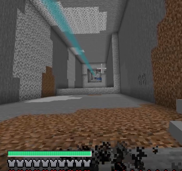 jimmy_33's tweet image. 【マイクラ #MekanismMOD 再起動】9/27
やっと石レンガ（=エンドポータルの外装）出てきたね。
1週間かかったぜ、これでやっとと思ったら！
水浸しじゃねぇか！ふざけんな、水抜きからかよ……
やはり場所かえたほうが