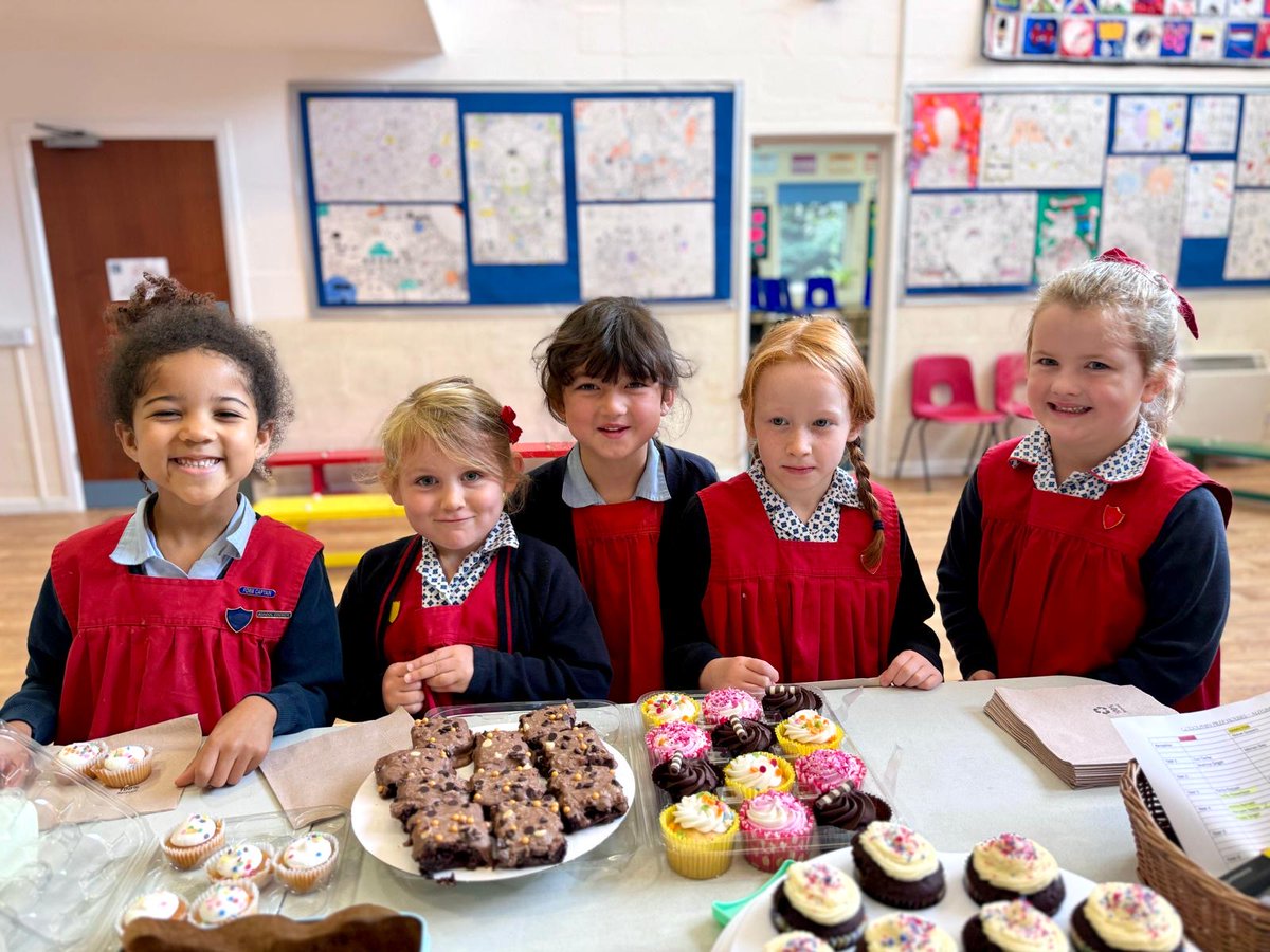 GodolphinPrep's tweet photo. Our amazing Prep students participated in a fantastic cake sale to raise money for @Macmillancancer! Their hard work and delicious treats were a hit, and we can’t wait to see the total amount raised for this wonderful cause. Well done to everyone involved! https://t.co/pmgp4h12fF