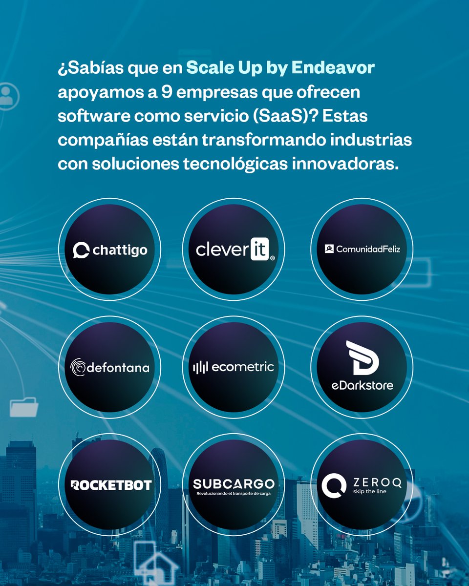 endeavorchile's tweet photo. En 2023, la industria del software como servicio (SaaS) alcanzó un valor global de 192.2 mil millones de dólares y sigue creciendo exponencialmente 📈, según Enterprise Apps Today. https://t.co/F9RyBMzdkl
