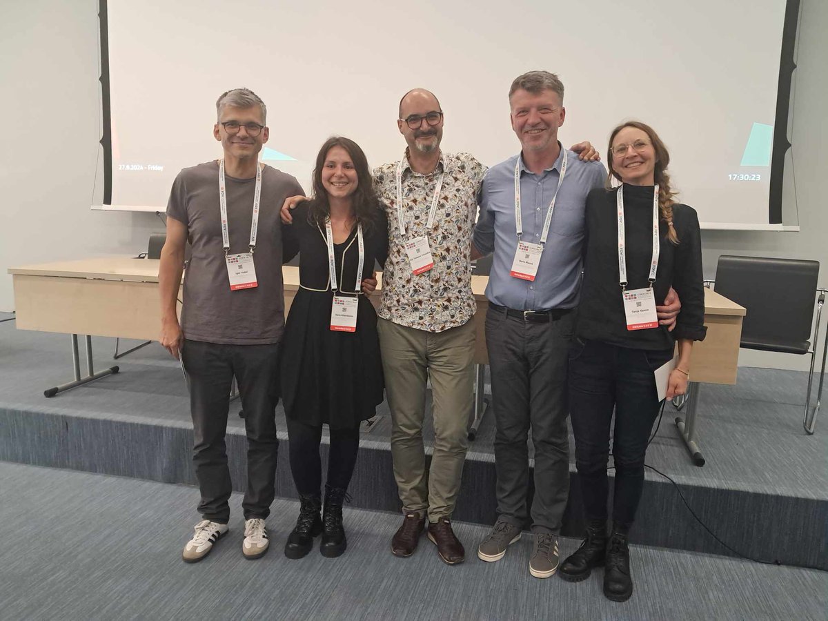 ECREA_eu's tweet image. A huge thank you to the amazing Local Organising Committee for making this conference such a success! We truly appreciate all your hard work. #ECREA2024 @ECREA_eu #ECREA2024Ljubljana