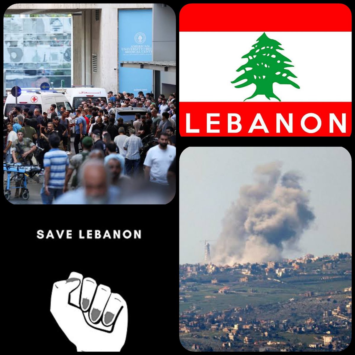 SamanAhsan's tweet photo. @Timesofgaza #LebanonUnderAttack #SaveBeirut
🇱🇧🇱🇧🇱🇧🇵🇸🇵🇸🇵🇸 https://t.co/iC9qKqmdhe
