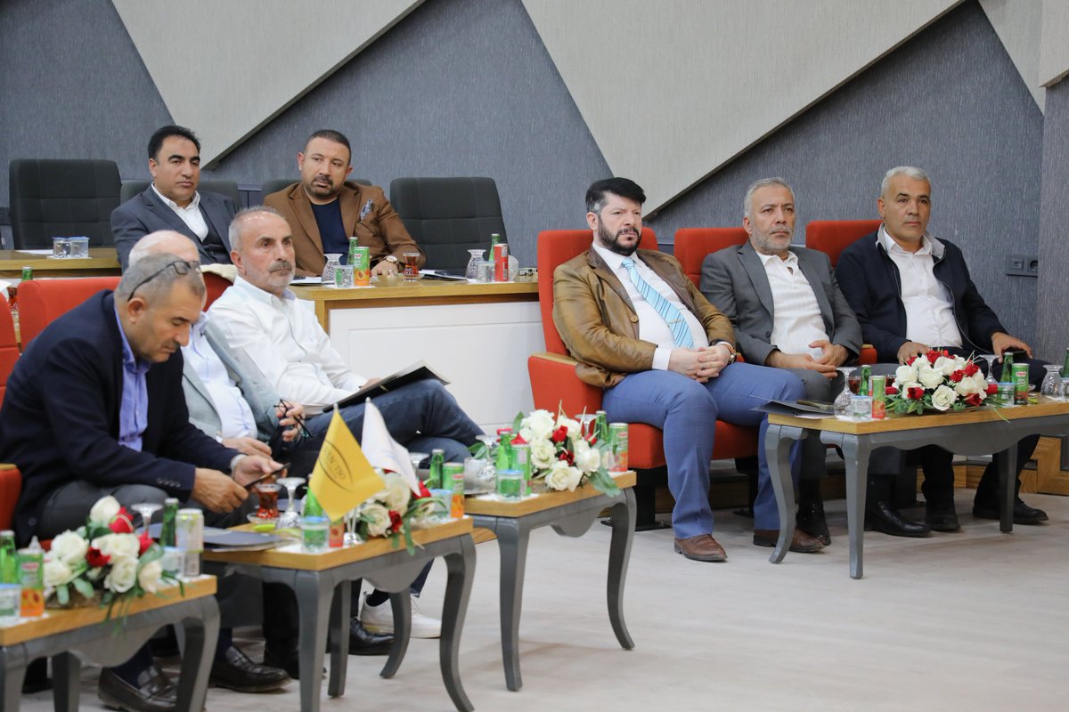 Yüksek İstişare Kurulu Toplantımız gerçekleşti.

Kurul Üyelerimiz ve Yönetim Kurulumuzun katılımıyla gerçekleşen toplantıda;

🔷İkinci Van Gurme ve Gastronomi Fuarı'nın değerlendirilmesi,
🔷Van TSO Eğitim ve Sosyal Hizmetler Vakfı "Mütevelli Heyeti"nin belirlenmesi,
🔷Türkiye