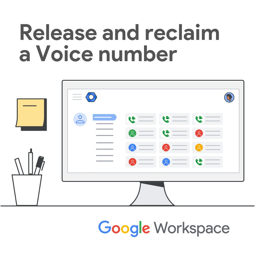 AskWorkspace's tweet image. 🕵️ Lost your #GoogleVoice number? Don&apos;t panic! You have 30 days to reclaim it. Learn how to recover your number and avoid future deletions. This quick guide will help you keep your communication uninterrupted: goo.gle/4ef0IDs #GoogleWorkspace #TroubleshootingTips