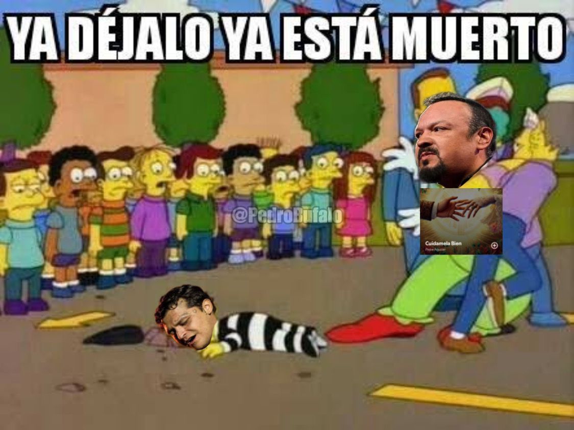 PedroBufalo's tweet photo. Don @PepeAguilar, ya dejé al yerno, ya está muerto.

#CuidamelaBien #Spotyfi https://t.co/cGL0PgFWbL