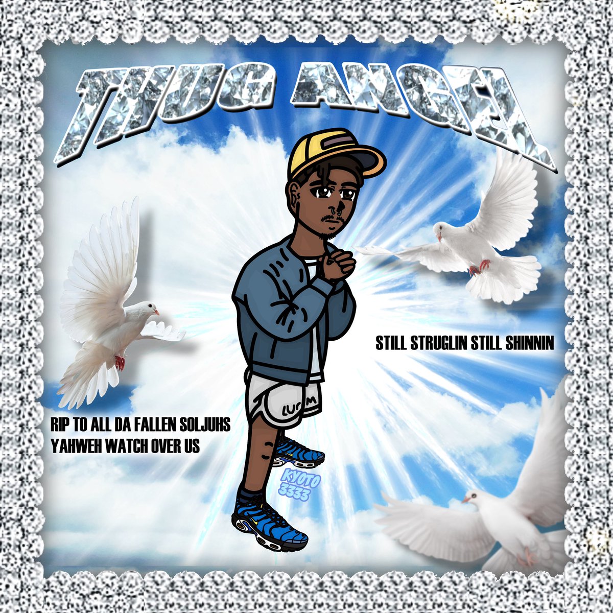 kyotoisntsafe's tweet photo. THUG ANGEL 

#rap #rappers #rapper #manga #music #anime #artist #artwork #art #drawings #drawing #draw #thankyoukyotoisntsafe #digitalart #digitalartist #digitalartwork #blackkray #blackkrayart #sickboyrari #gothmoneyrecords #kray #kray2sick #krayy #blackkrayy #thugangel https://t.co/ttYuD2ZL5P