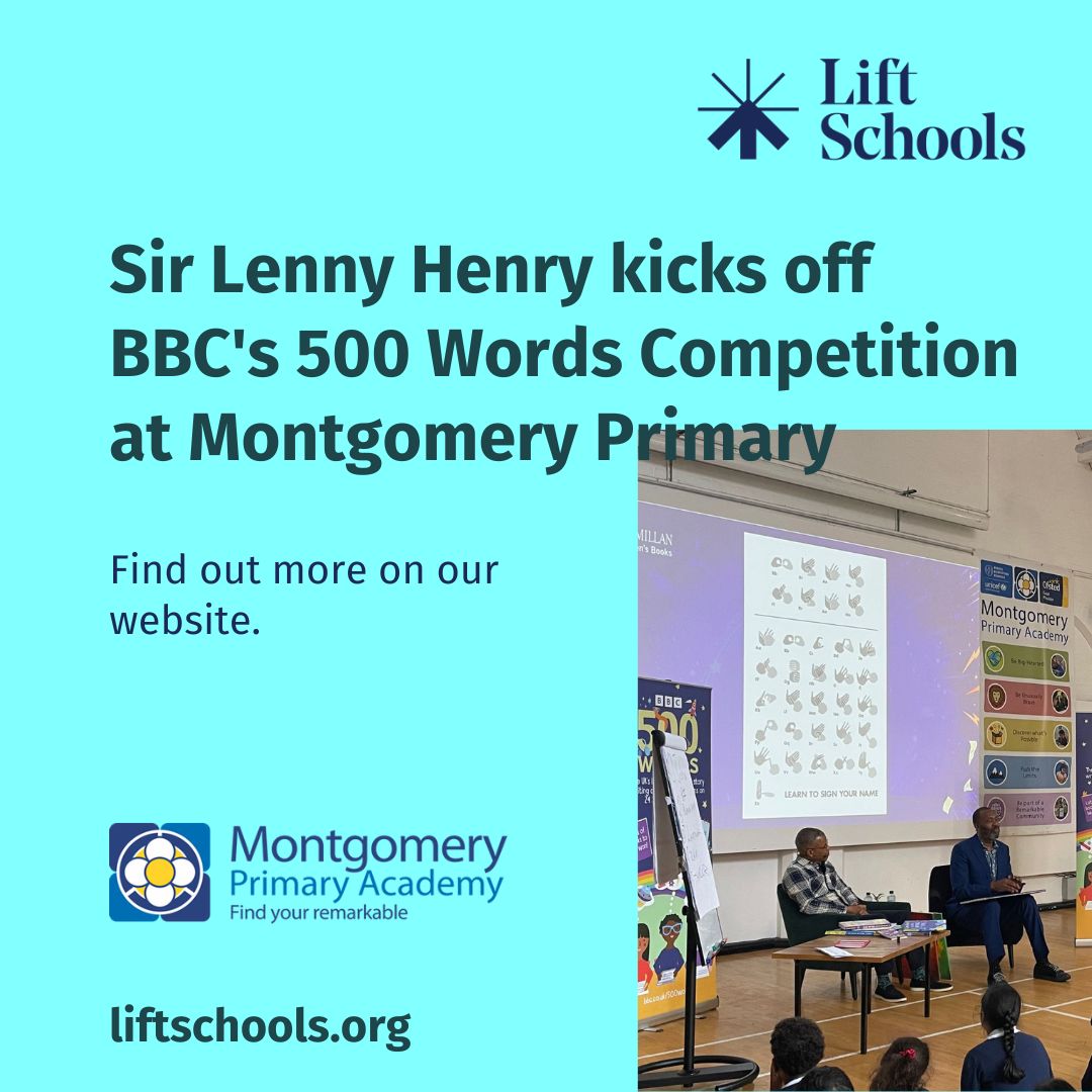 Lift Schools (@liftschools) on Twitter photo Children and staff alike at <a href="/MontyAcademy/">Montgomery Primary Academy</a> were inspired today by a visit from Sir Lenny Henry, who joined the school to launch the BBC's 500 Words Competition. Find out more on our website: liftschools.org/news/montgomer…
#LiftSchools #EveryClassroomEveryDay Children and staff alike at <a href="/MontyAcademy/">Montgomery Primary Academy</a> were inspired today by a visit from Sir Lenny Henry, who joined the school to launch the BBC's 500 Words Competition. Find out more on our website: liftschools.org/news/montgomer…
#LiftSchools #EveryClassroomEveryDay