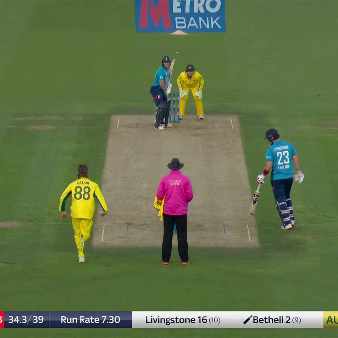 Jacob Bethell, that is outrageous! 🤯 📹 Credits: Twitter/englandcricket