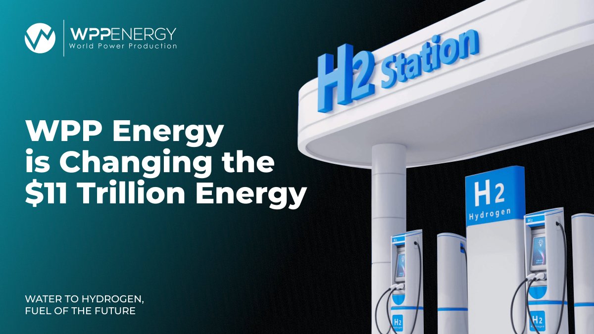 wpp_energy's tweet image. WPP Energy is featured in @decryptmedia for our work in changing the $11T energy sector ⚡

The article highlights how we're transforming clean energy:

• Our W2H2 tech produces hydrogen on-site from water
• EcoFusion converts waste into valuable green products
• AI optimizes…