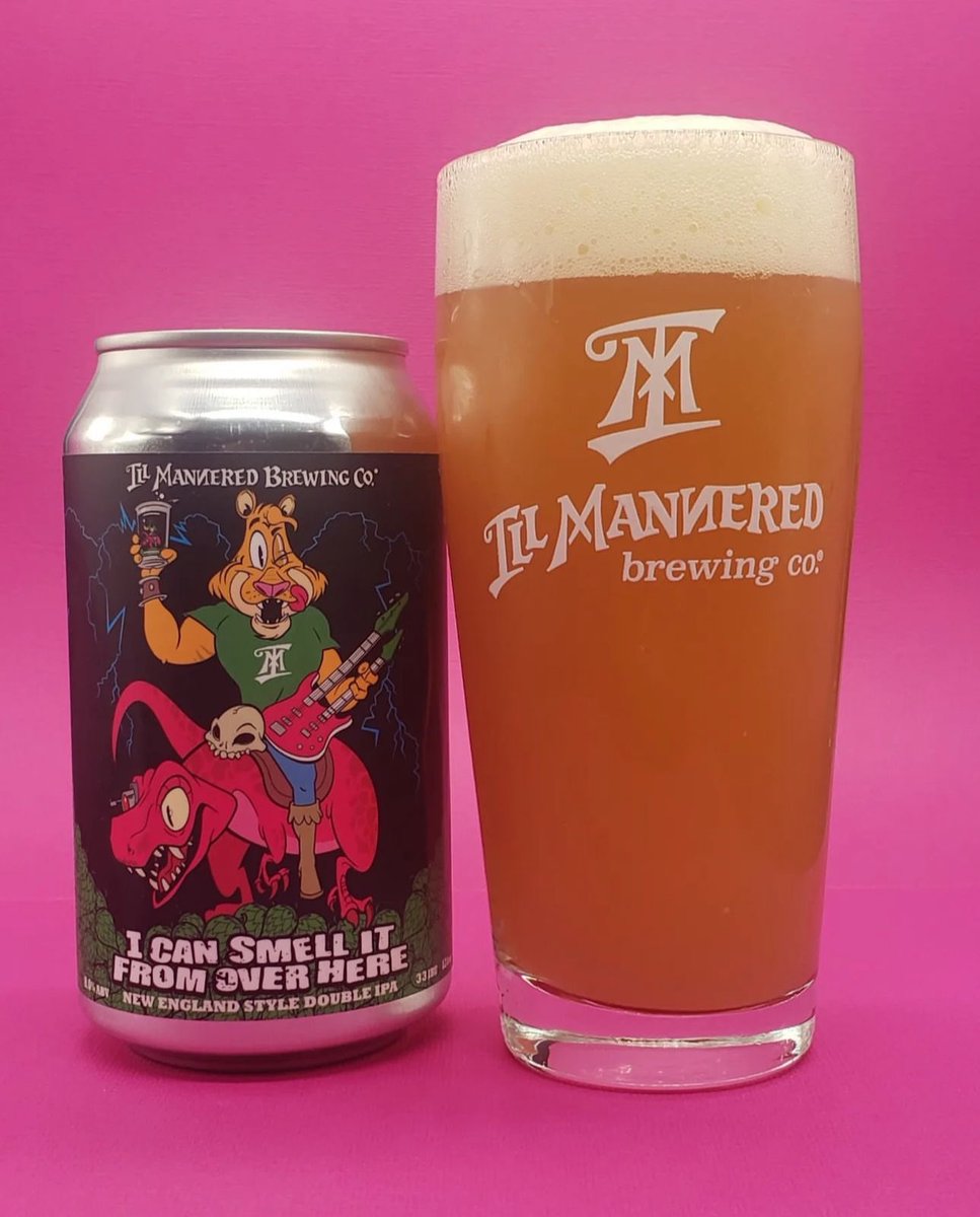 illmanneredbeer's tweet image. Have you given I Can Smell It From Over Here a try? This taproom favorite New England Double IPA is fruity, tropical, and just down right delicious.

We have Burgers N Smiles tonight from 5-8pm!