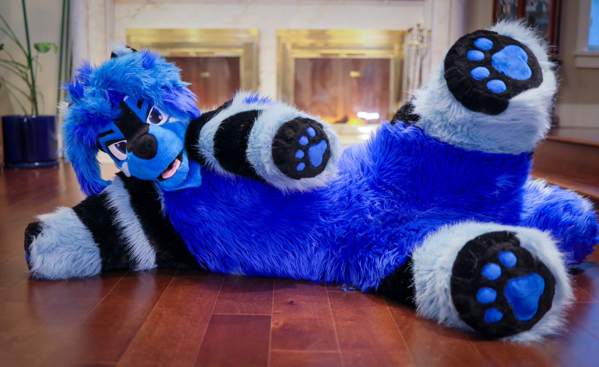 Happy #FursuitFriday!!! Would anyone like to paint me like one of their French Pups???

📷: <a href="/AceSkullDog/">Bsky: zangos.place</a>