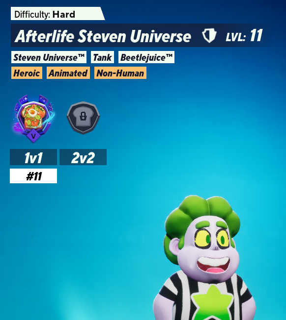 Got #StevenUniverse to masters today with a 92% win rate! He is, quite the character LOL very strong character with incredibly good buttons. <a href="/AJAX_HQ/">AJAX</a> <a href="/multiversus/">MultiVersus</a> #MultiVersus