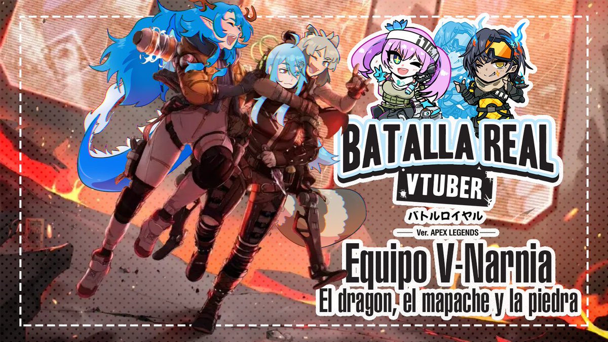crmanzana_v's tweet photo. El equipo V-Narnia: El dragon, el mapache y la piedra
entra en escenario hoy, Divirtamonos con @LeahSapphirus y nuestra lider @MizuryuUmikaze !!
💎🦝🐲
Organizado por @colorsenta
Hoy: 8 PM 🇵🇪/ 7 AM🇲🇽/ 3 AM 🇪🇺/ 10 AM 🇯🇵 #GOMIvivo #BatallaRealVT
https://t.co/yp3HyOZdsc https://t.co/kO96yCifhj