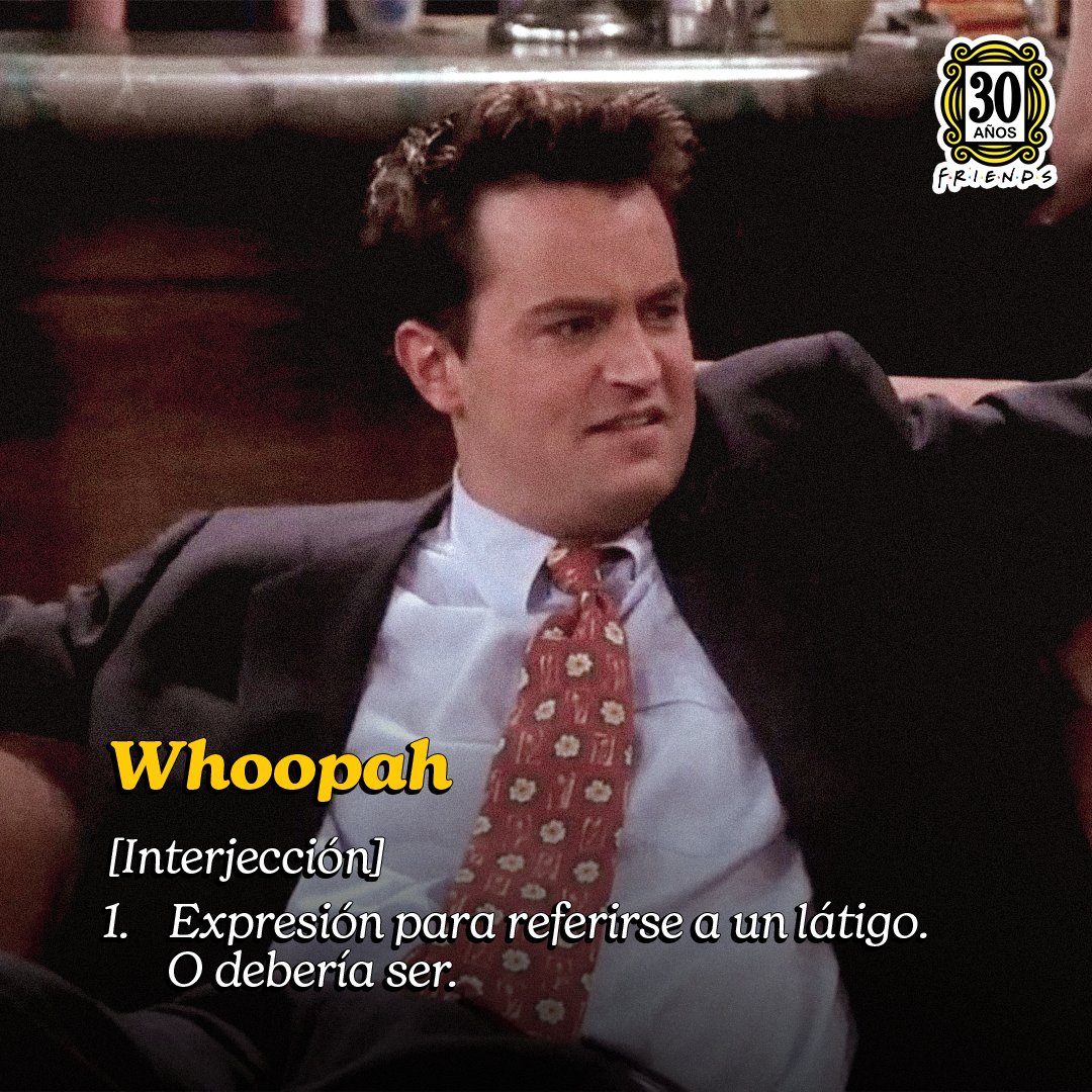 WarnerChannelLA's tweet photo. Nuestros mejores amigos (y profesores de lengua) cumplen 30! #Friends30 #Friends https://t.co/dQXO044y8d