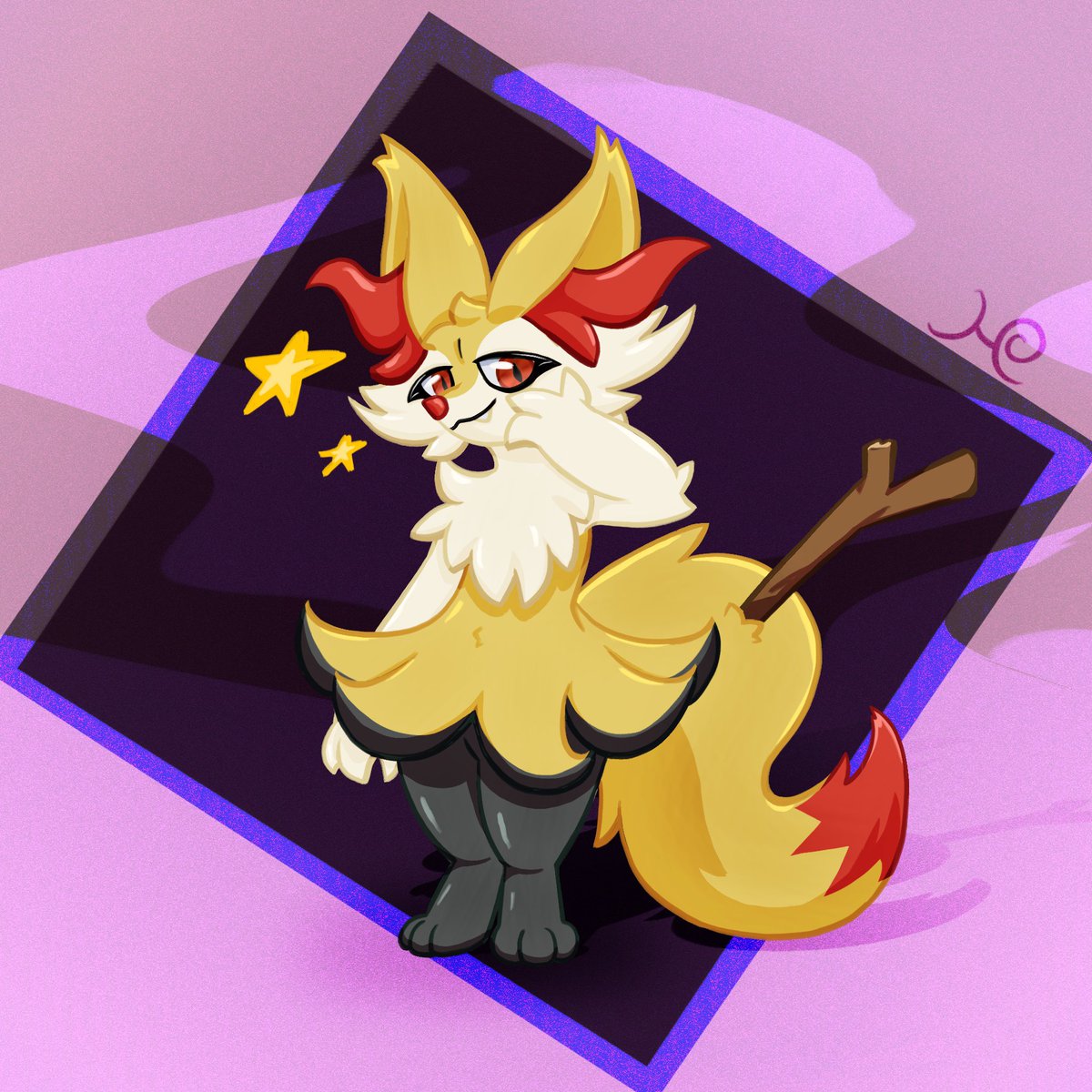 Holeecarolee's tweet image. it’s fox friday!!!
brai…

#braixen #foxfriday