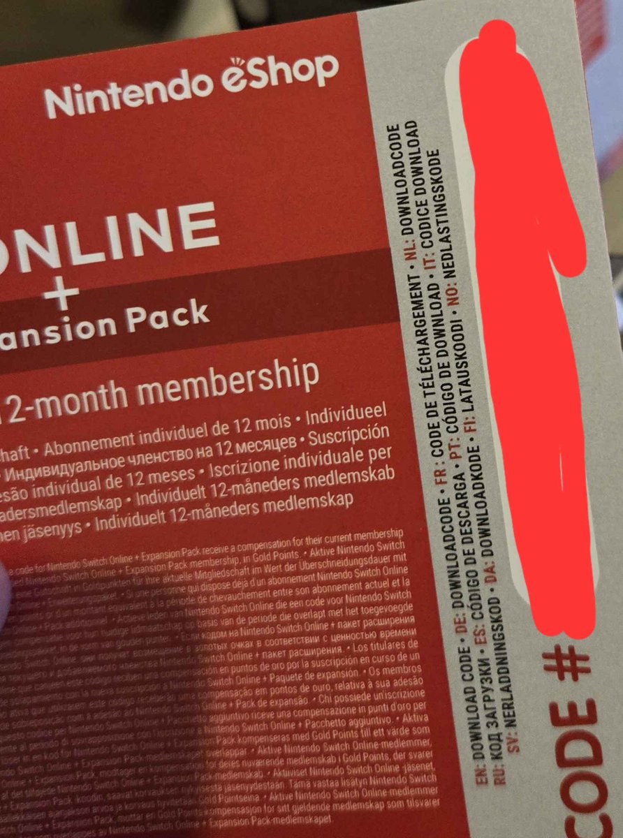 Bon, j'ai un code en trop pour un abonnement de 12 mois au Nintendo Switch Online + Pack Additionnel, donc je le fais gagner !

- Être abonné à mon compte Twitter
- RT + Like ce tweet
- Connaître ma légendaire chaîne Sonic😎 youtube.com/channel/UCcODk…