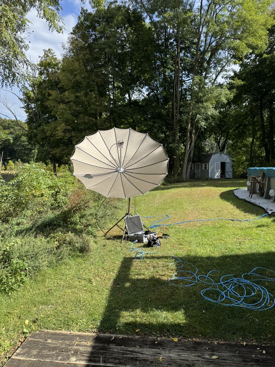 WW2DX's tweet image. Hacking on the next portable #eme project. 1296 to the 🌕