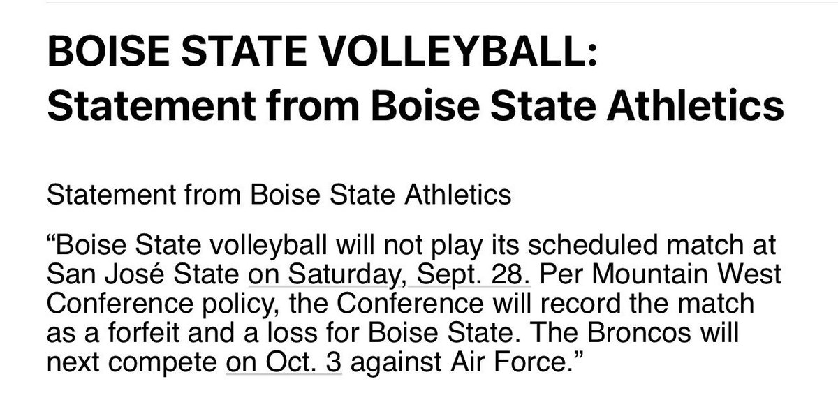 Brad Little (@governorlittle) on Twitter photo I applaud <a href="/BoiseState/">Boise State University</a> for working within the spirit of my Executive Order, the Defending Womenโs Sports Act. We need to ensure player safety for all of our female athletes and continue the fight for fairness in womenโs sports. I applaud <a href="/BoiseState/">Boise State University</a> for working within the spirit of my Executive Order, the Defending Womenโs Sports Act. We need to ensure player safety for all of our female athletes and continue the fight for fairness in womenโs sports.