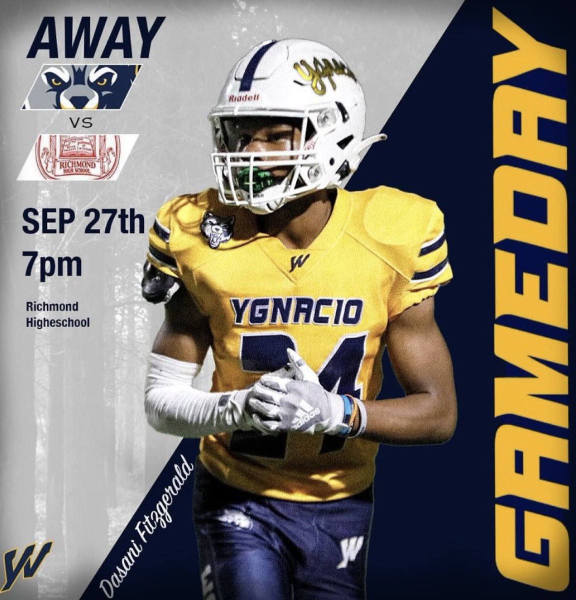 The Wolves Are On The Road And Are Looking To Bring Home The Victory Tonight Vs. Richmond High School #GoWolves 🐺