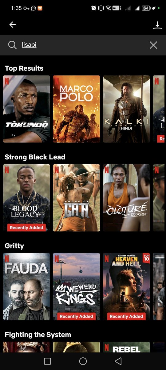 mayowa_ayuba's tweet photo. @TheDimejiLateef It's not showing on my Netflix, I am watching from UAE https://t.co/cUi0RrSJka