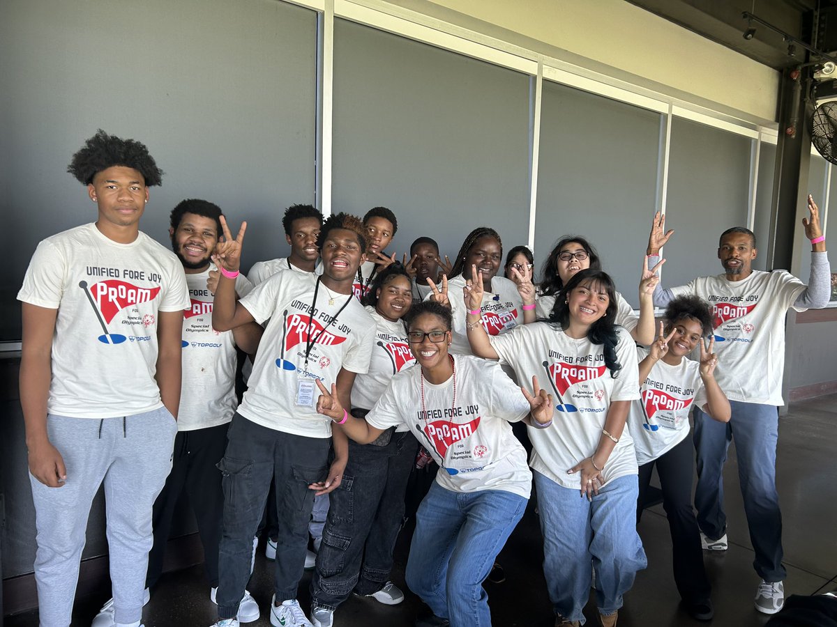 Unified basketball 🏀&amp; cheer 📣Wednesday &amp; Inaugural Topgolf ProAm today! ⛳ #AldineImpact #UnifiedSports