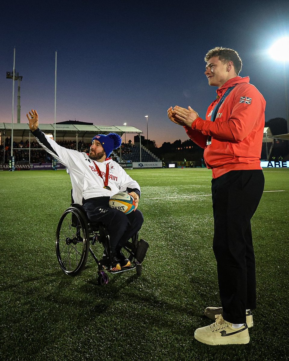 Thank you to <a href="/nathanmacarcher/">Nathan Macqueen</a> and <a href="/jack_carlin97/">Jack Carlin</a> for delivering the match ball last night - two local heroes! 

#InspireOurCommunity

<a href="/TeamGB/">Team GB</a> <a href="/ParalympicsGB/">ParalympicsGB</a> <a href="/URCOfficial/">BKT United Rugby Championship (URC)</a> <a href="/scottisharchery/">Scottish Archery</a> <a href="/ScottishCycling/">Scottish Cycling</a>
