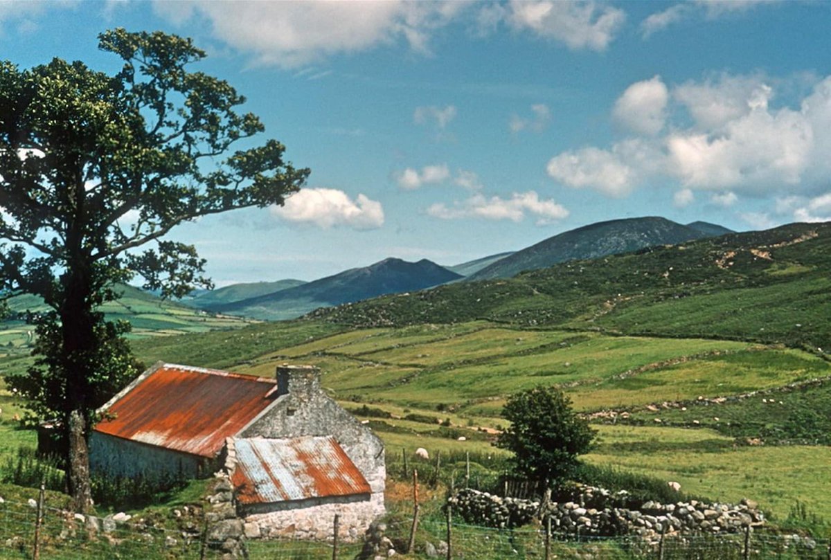 View of Mourne Mountains,  Co. Down   1959.
    (Broughton)