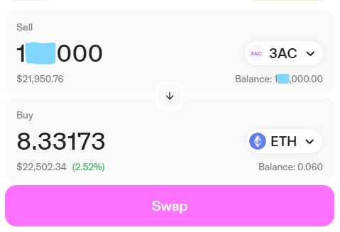 Ee321Mm's tweet photo. claimed $3AC airdrop https://t.co/vqtkaw9W4m https://t.co/aYwEp4PSDa
