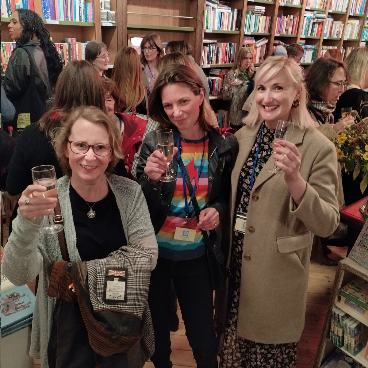 Sara-Jade Virtue (@bookminxsjv) on Twitter photo Fantastic opening night of the <a href="/EdWomensFicFest/">Edinburgh Women's Fiction Festival</a>! Maggie O'Farrell and a private party at the new <a href="/EdinBookshop/">The Edinburgh Bookshop</a>. So looking forward to chairing the Happy Ever After panel with <a href="/Heidi_Swain/">Heidi Swain 🌞🧡🌞</a> @sharongosling <a href="/WriteBecsWrite/">Rebecca Ryan</a> tomorrow. Fantastic opening night of the <a href="/EdWomensFicFest/">Edinburgh Women's Fiction Festival</a>! Maggie O'Farrell and a private party at the new <a href="/EdinBookshop/">The Edinburgh Bookshop</a>. So looking forward to chairing the Happy Ever After panel with <a href="/Heidi_Swain/">Heidi Swain 🌞🧡🌞</a> @sharongosling <a href="/WriteBecsWrite/">Rebecca Ryan</a> tomorrow.