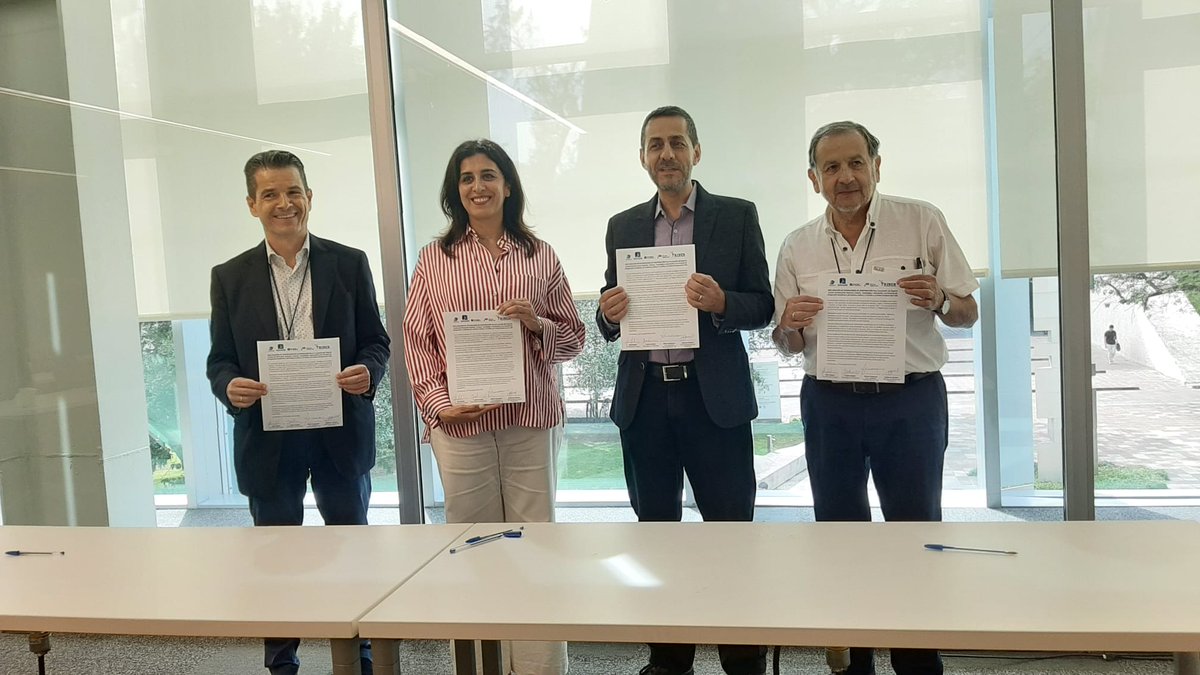 MillenniumProj's tweet photo. #themp, RIBER, EU-LAC Academic Forum, and @TecdeMonterrey just signed a declaration to cooperate for the creation of the Common Space of Higher #Education, #Science, #Technology, and #Innovation and an Agreement for the Academic Integration of LAC-EU.
https://t.co/j6vqLwMpIW https://t.co/eAcTU0tUZ8