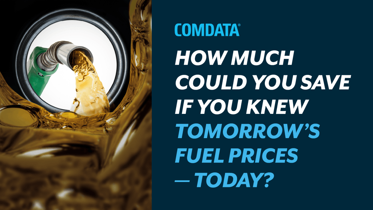 ComdataOTR's tweet photo. ICYMI: Comdata recently launched Predictive Pricing-- an advanced forecasting tool designed to help businesses optimize fuel purchases and more… READ MORE: 

https://t.co/MGFeTe5YcN https://t.co/hlDSZXks8y