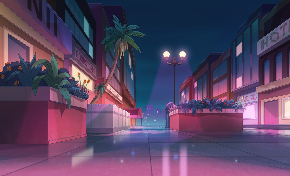 Not really sure what's happening with #HaileysOnIt getting pulled from D+ today. Hopefully just a mistake. It was a fun show to work on with a great crew. Here's some of my favorite background paint work from it.