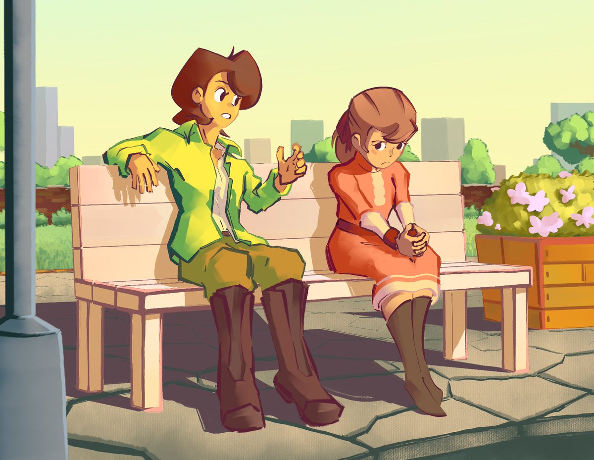 @prlaytonbigbang My submission! Worked along side fellow artist MariiCreations, motosenior the writer, and Louise our puzzle maker! Here's a link to the story this scene is from: archiveofourown.org/works/59257021…

Will link to Marii's work in comments!