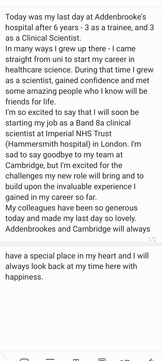 Tara Edwards (former!) STP tweet media