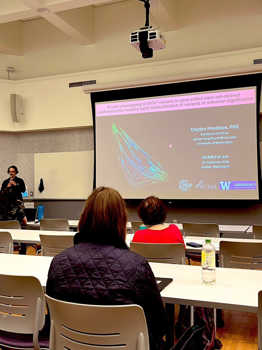 Silvia Marchiano (@silviamarchia) on Twitter photo Someone is ready to be on the job market soon! Great talk by my friend and colleague <a href="/ce_friedman/">Clayton Friedman</a> on #myosin #mutations during <a href="/UWISCRM/">ISCRM at UW</a> Fall #stemcells symposium!! ♥️ Someone is ready to be on the job market soon! Great talk by my friend and colleague <a href="/ce_friedman/">Clayton Friedman</a> on #myosin #mutations during <a href="/UWISCRM/">ISCRM at UW</a> Fall #stemcells symposium!! ♥️