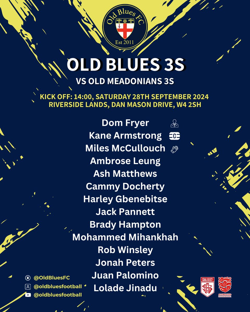 Old Blues FC tweet media