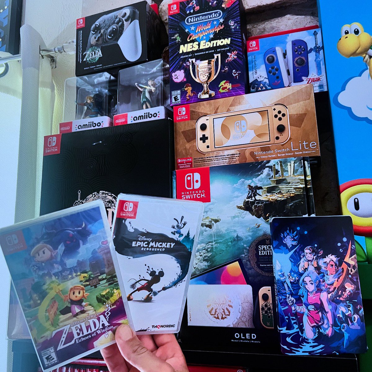 RectWizard's tweet photo. Zelda Echoes of Wisdom
Epic Mickey Rebrushed
Zelda Switch Lite

#Nintendo #NintendoSwitch https://t.co/6LcR91zc0P
