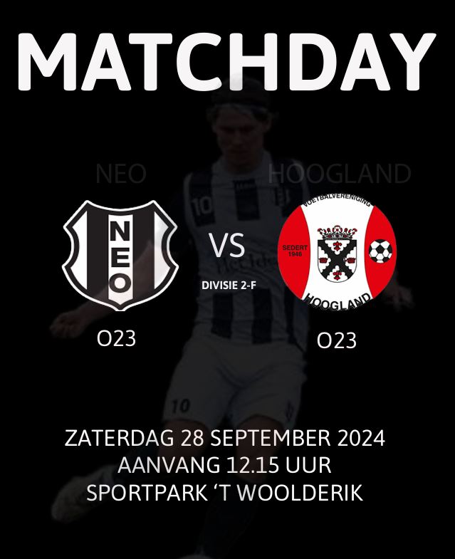 HaraldKreijns's tweet photo. Morgen staat er weer een mooi affiche op het programma voor @O23Neo @RKSVNEO O23-1 tegen @VVHoogland O23-1
Na de nederlaag van vorige week tijd voor herstelwerkzaamheden.
#rksvneo #O23
#2deDivisie https://t.co/mX9djzyp3Z