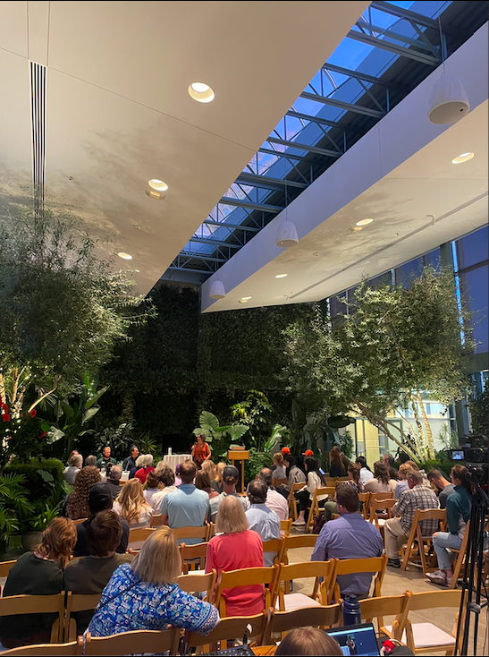 Our faculty, Dr. Alex Ponette-Gonzalez, was featured on the Urban Forest Strategies for a Future Climate Symposium. Great turnout for insight on keeping our urban forests healthy and resistant to hotter weather. Thank you, tree experts and Wilkes!🌳🎉