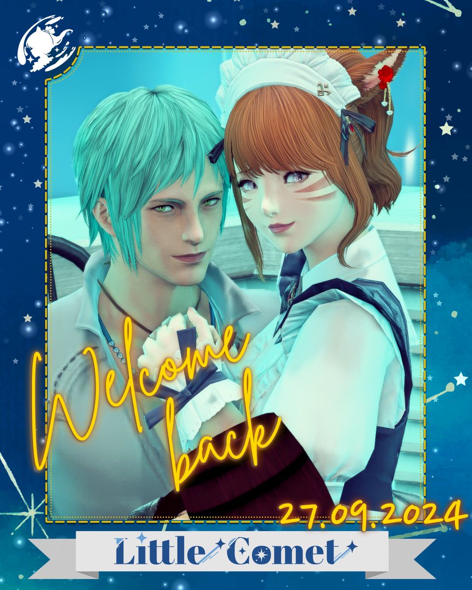 Cheki pictures taken from our Sep 27 opening 📸💖

#littlecomet_ff14