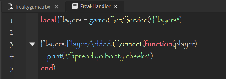 h0gyard's tweet photo. freaky ass script wtf

#diddy #RobloxDev https://t.co/lmYwuQ6j2i