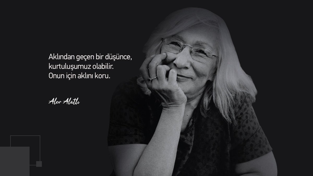 Aklından geçen bir düşünce, kurtuluşumuz olabilir. Onun için aklını koru.