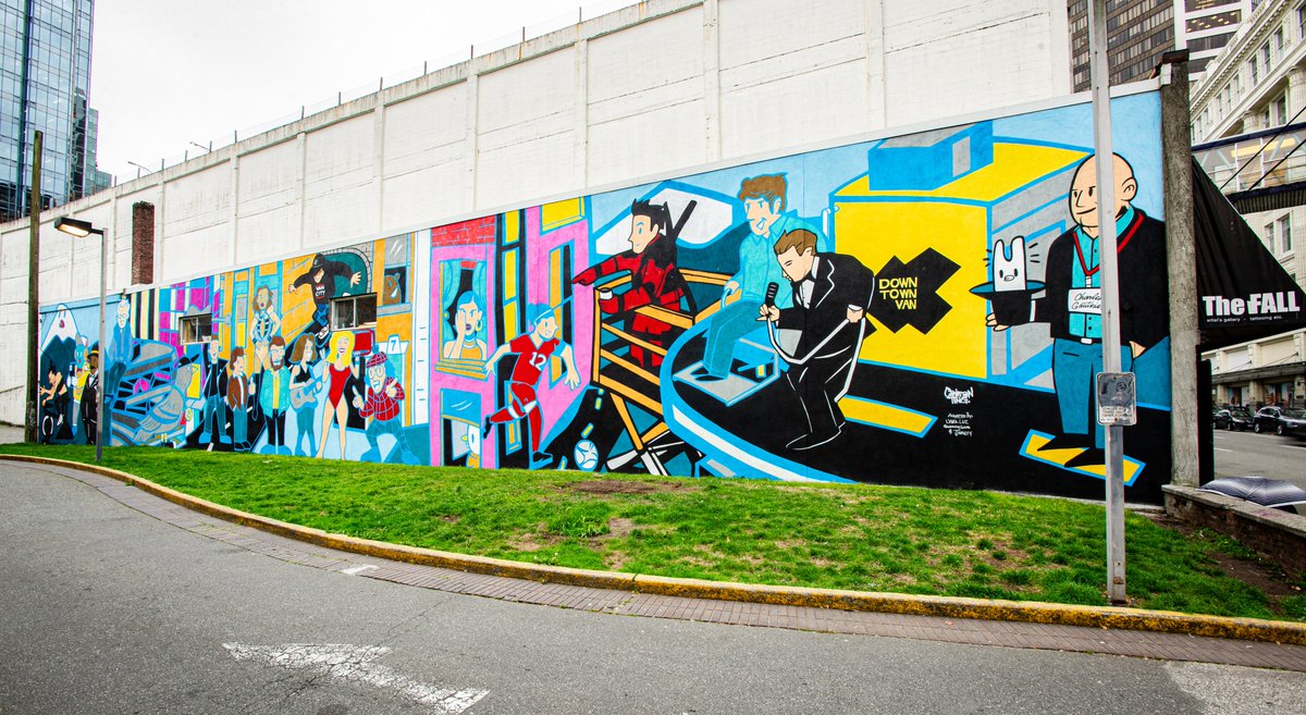 Carson Ting (@carsonting) on Twitter photo My new mural in downtown Vancouver which includes <a href="/nardwuar/">Nardwuar</a> <a href="/VancityReynolds/">Ryan Reynolds</a> <a href="/bryanadams/">Bryan Adams</a> <a href="/Sethrogen/">Seth Rogen</a> <a href="/pamelaanderson/">Pamela Anderson</a> <a href="/MichaelBuble/">Michael Bublé</a> and more got some ink today on <a href="/exclaimdotca/">Exclaim!</a> exclaim.ca/music/article/…
#DowntownVan #Vancouver #Mural #peopleofVancouver #Vancity My new mural in downtown Vancouver which includes <a href="/nardwuar/">Nardwuar</a> <a href="/VancityReynolds/">Ryan Reynolds</a> <a href="/bryanadams/">Bryan Adams</a> <a href="/Sethrogen/">Seth Rogen</a> <a href="/pamelaanderson/">Pamela Anderson</a> <a href="/MichaelBuble/">Michael Bublé</a> and more got some ink today on <a href="/exclaimdotca/">Exclaim!</a> exclaim.ca/music/article/…
#DowntownVan #Vancouver #Mural #peopleofVancouver #Vancity
