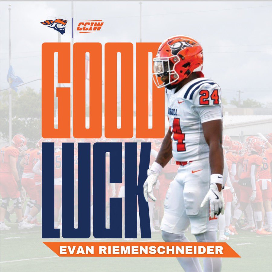 Thank you <a href="/CoachBenMathias/">Ben Mathias</a> and <a href="/piofootball/">Carroll U Football</a> for the well wishes.