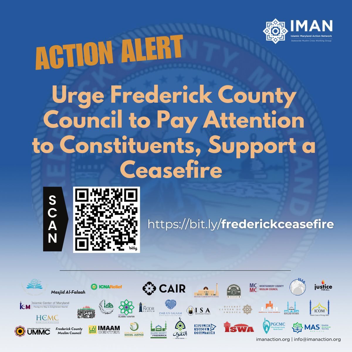 Support our  <a href="/theactionnet/">Action Network</a> letter: Act Now to Urge Frederick County Council to Support a Ceasefire in Gaza. Write one here: actionnetwork.org/letters/act-no…