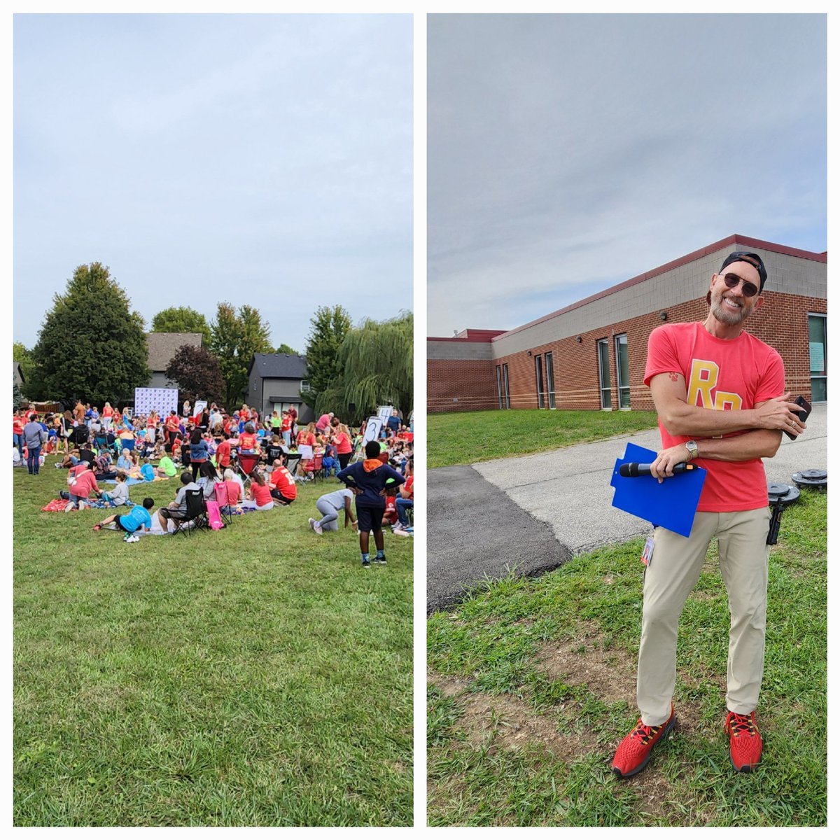 Regency Place 25th Anniversary Celebration!  Fun is being had by all with alums, truck decorating, food, family &amp; community 🥰  Mr. Oborny has been the principal for all 25 years! #opsmaketodaycount, <a href="/olatheschools/">Olathe Public Schools</a>, <a href="/DrLizHarrison/">Liz Harrison</a>, <a href="/YeagerBrent/">Dr. Brent Yeager</a>