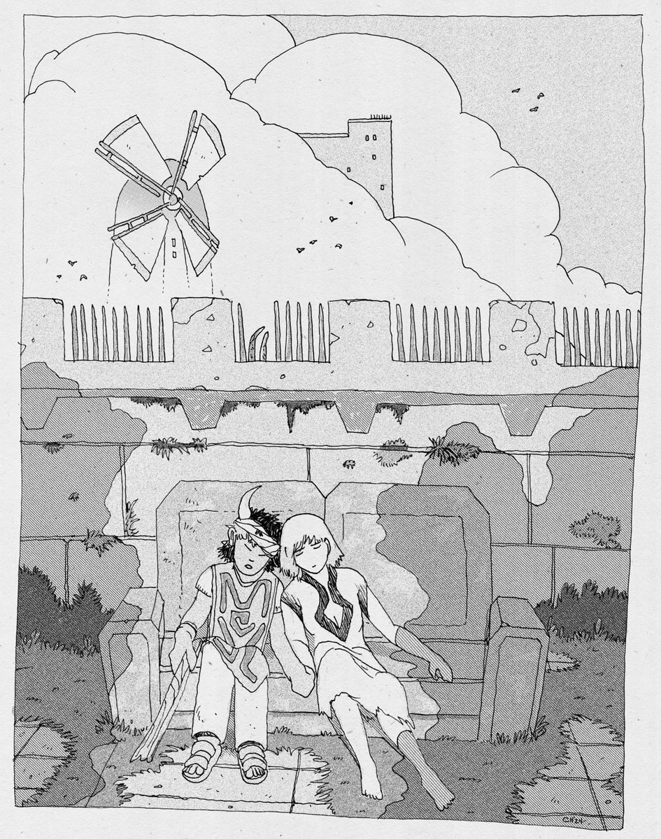 Just released the first issue of Goblin Town, a monthly fan art/ commentary zine! Very casual + fun talking about games I'm playing, anime I'm watching, game design, art, and other obsessions. Completely free to read! This month's issue is about Ico! Link is in bio :)