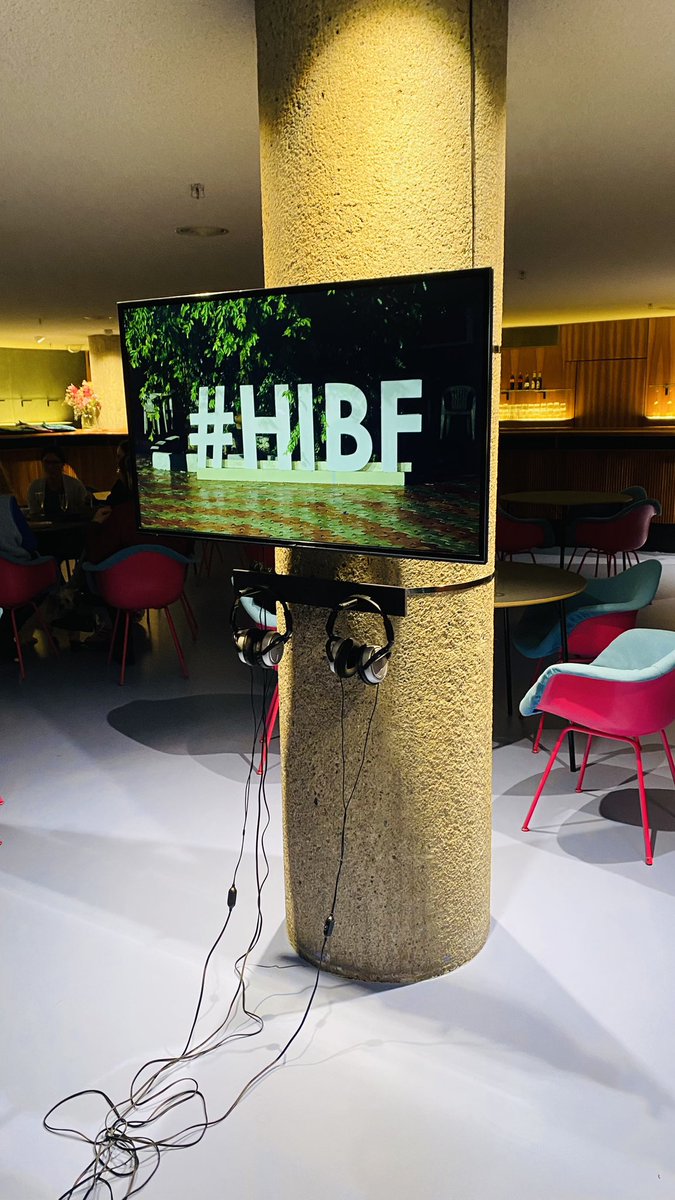 Happening now in Berlin, Germany 🇩🇪 

The opening reception of Middle Ground Festival. The guest this year is Hargeisa International Book-fair: biggest and the first literary festival in the Horn of Africa. 

<a href="/hibf/">Hargeysa International Book Fair</a> 
@HKW_Berlin 

#HIBF