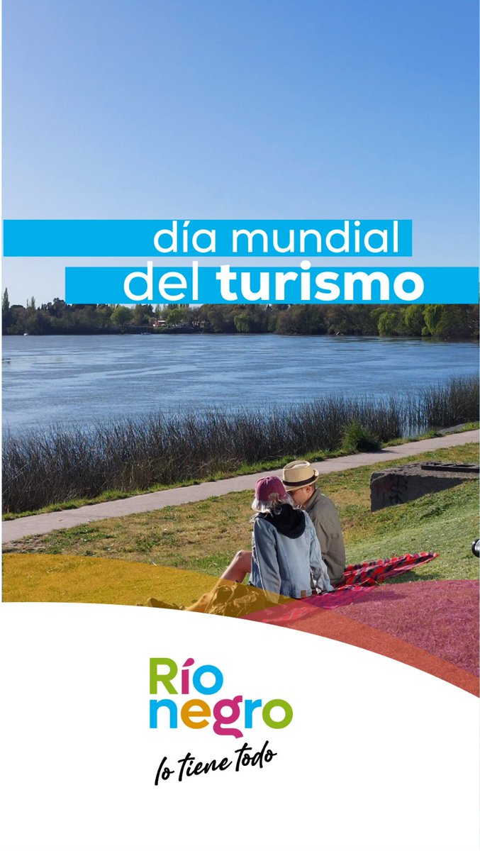 Si te gusta la playa 🌊, 
si disfrutás de caminatas en la costanera 🚶‍♀️🚶,
si te atrapa el verde de los valles y el blanco de la nieve🌳❄️,
si la estepa te enamora 🐴🪐..
Cuidalos 🙌!
Todos somos turistas
27 de septiembre, Día Mundial del Turismo 🩵
