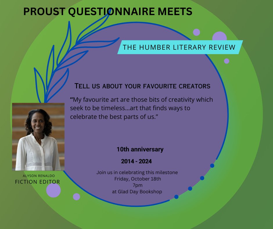 More of the people you will meet when you're walking down the street and heading to HLR's 10th anniversary evening. Come make new friends or connect with old ones.